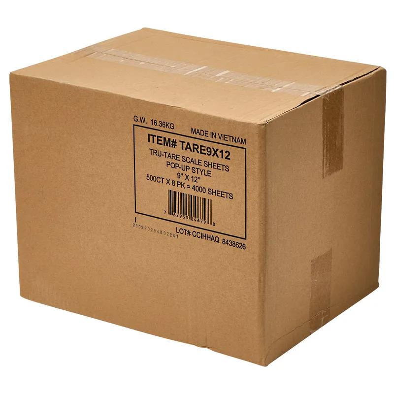 Multi-Purpose Sheet 9X12 IN HDPE Clear With Dispenser Box Interfold 500 Sheets/Pack 8 Packs/Case