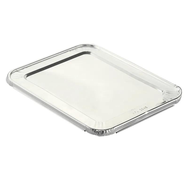 Lid Flat 1/2 Size Aluminum Silver For Steam Table Pan 100/Case