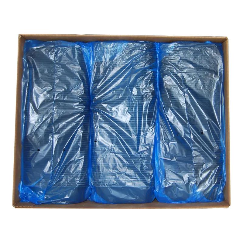Take-Out Container Base 6.5X8.5X1.88 IN CPET Black Rectangle Oven Safe 390/Case