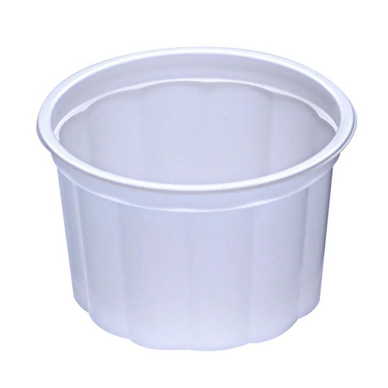 Cup Fluted 4 OZ HIPS Translucent 2940/Case