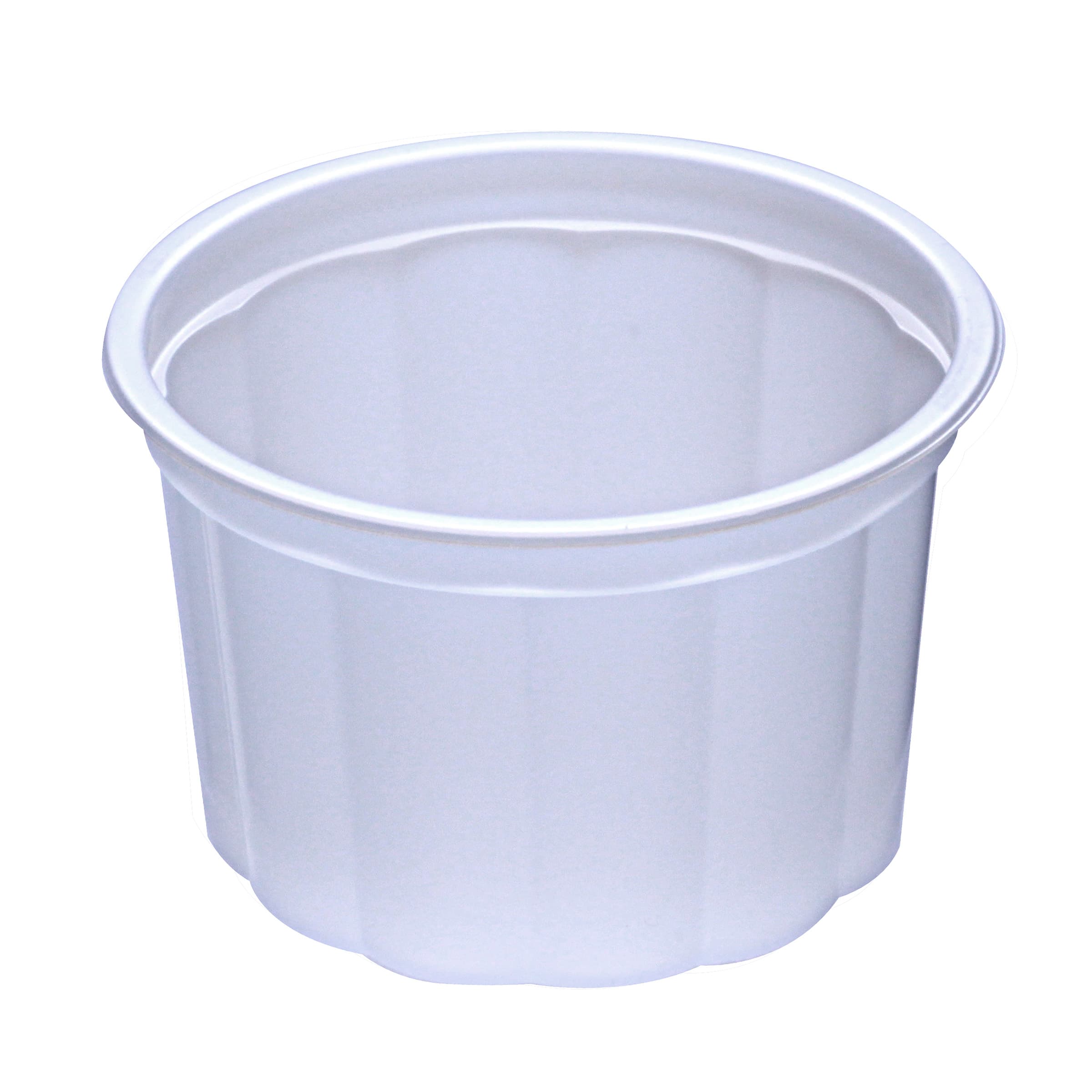 Cup Fluted 4 OZ HIPS Translucent 2940/Case