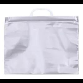 Bag 15X12X6 IN 30 LB PE Silver Unprinted Thermal Insulated 25/Case