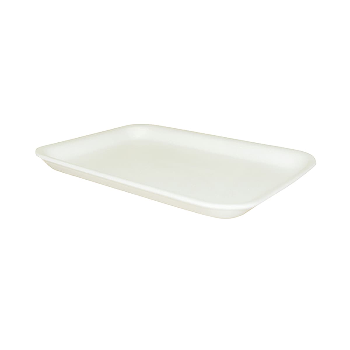 Dyne-A-Pak 4S/34 Meat Tray 9.125X7.125X0.625 IN Polystyrene Foam White 500/Case