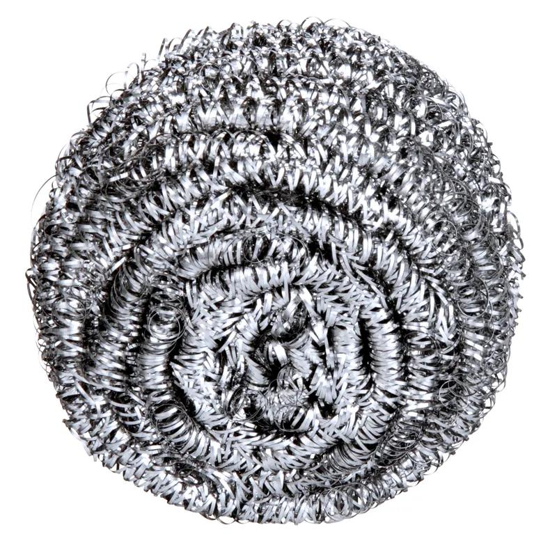 Scotch-Brite™ 84 Scrubber 1.75 OZ Heavy Duty Stainless Steel Gray 12/Case
