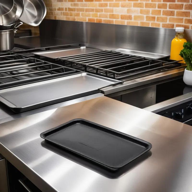 16S Meat Tray 12.25X7.25 IN Polystyrene Foam Black Rectangle Heavy 250/Case