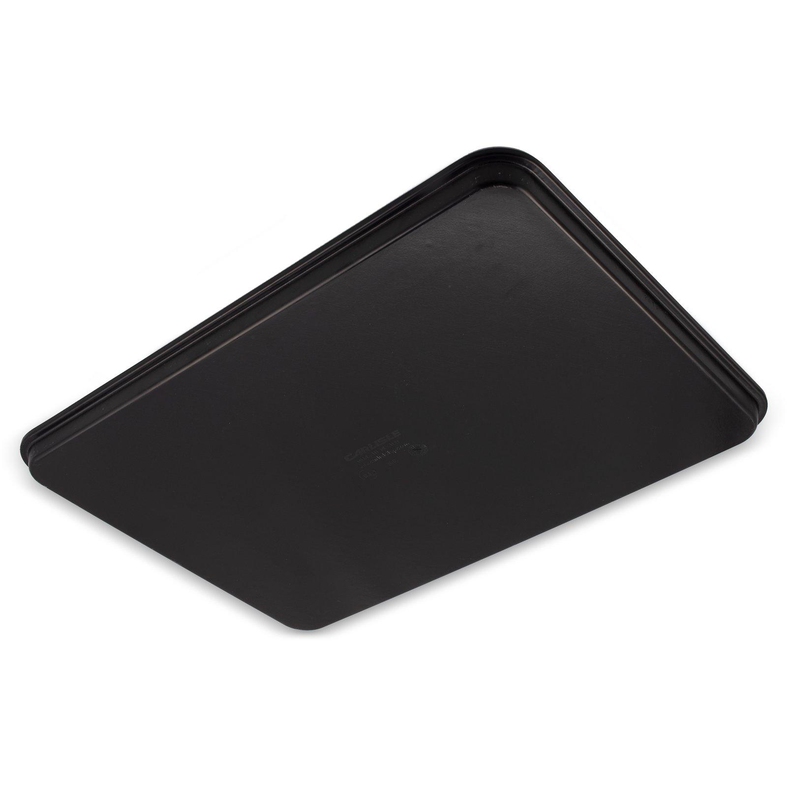 Market Tray 18X26X1.25 IN Fiberglass Black Rectangle 6/Case