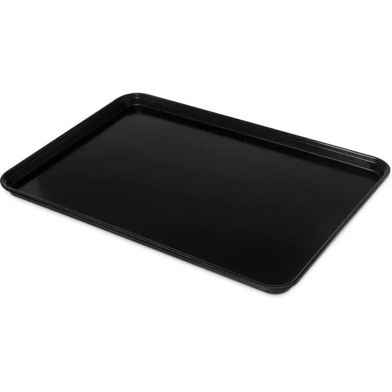 Market Tray 18X26X1.25 IN Fiberglass Black Rectangle 6/Case