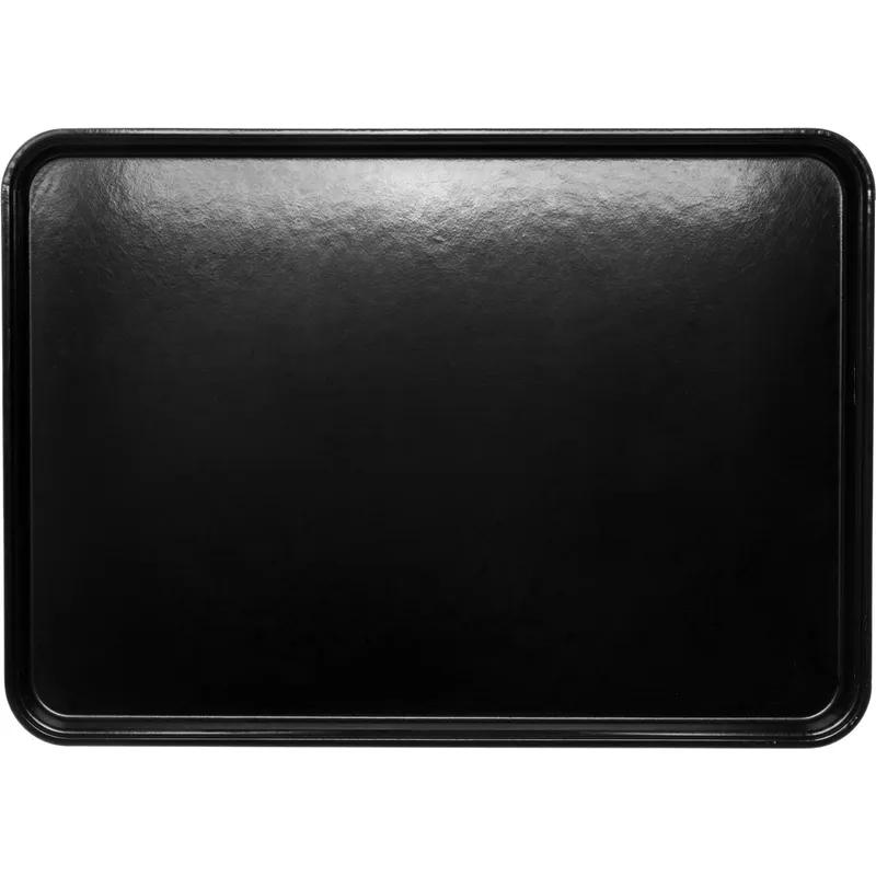Market Tray 18X26X1.25 IN Fiberglass Black Rectangle 6/Case