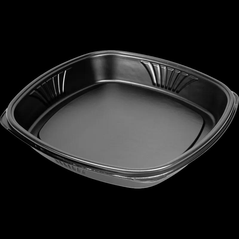Forum® Take-Out Tray 16X16 IN PS Black Square Deep 50/Case