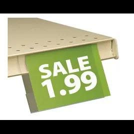 Fold Price Channel Sign Holder 11X7 IN Clear 2 Fold 350/Case