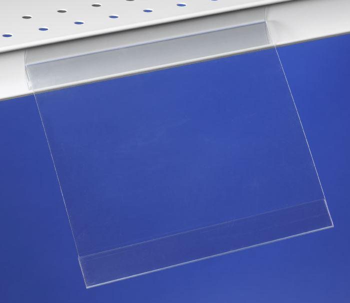 Fold Price Channel Sign Holder 5.5X3.5 IN Clear 500/Case