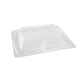 The BOTTLEBOX ® Lid Dome 8X6.5X1.15 IN RPET Clear Square For 16 OZ Container 300/Case