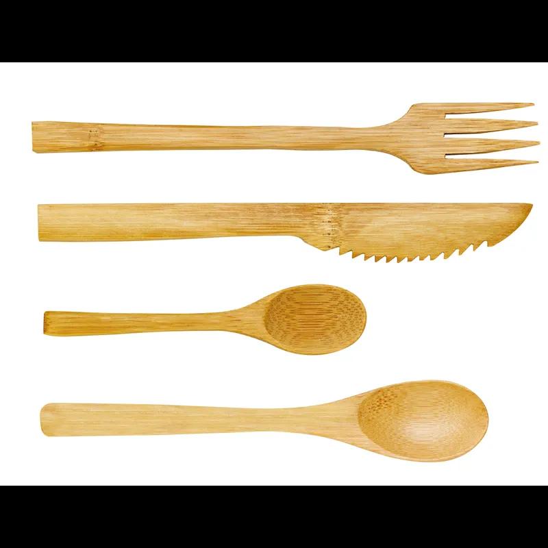 Fork 6.3 IN Bamboo Natural 50 Count/Pack 5 Packs/Case 250 Count/Case
