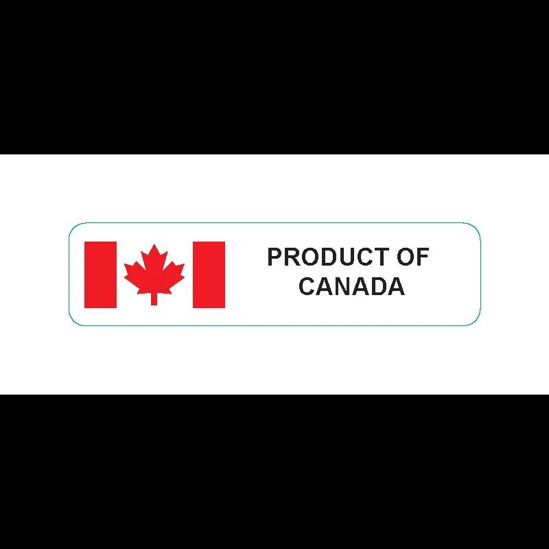 Product of Canada Label 250/Roll