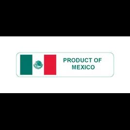 Product Of Mexico Label 250/Roll