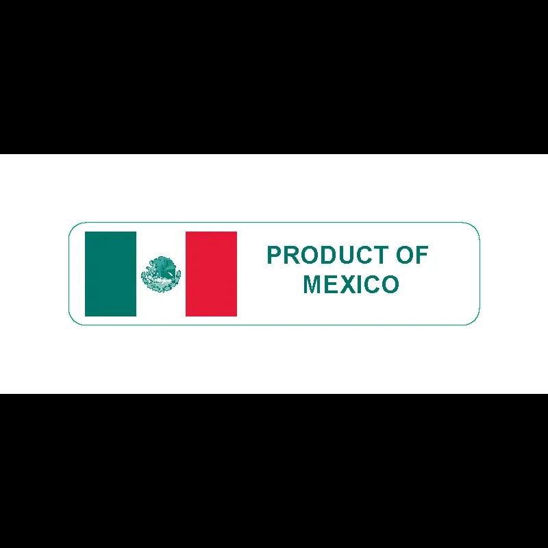 Product Of Mexico Label 250/Roll