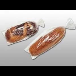 Bread Bag 6X28+1.5 IN PP 1MIL Clear With Open Ended Closure Micro-Perforated 1000/Case