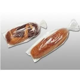 Bread Bag 6X28+1.5 IN PP 1MIL Clear With Open Ended Closure Micro-Perforated 1000/Case