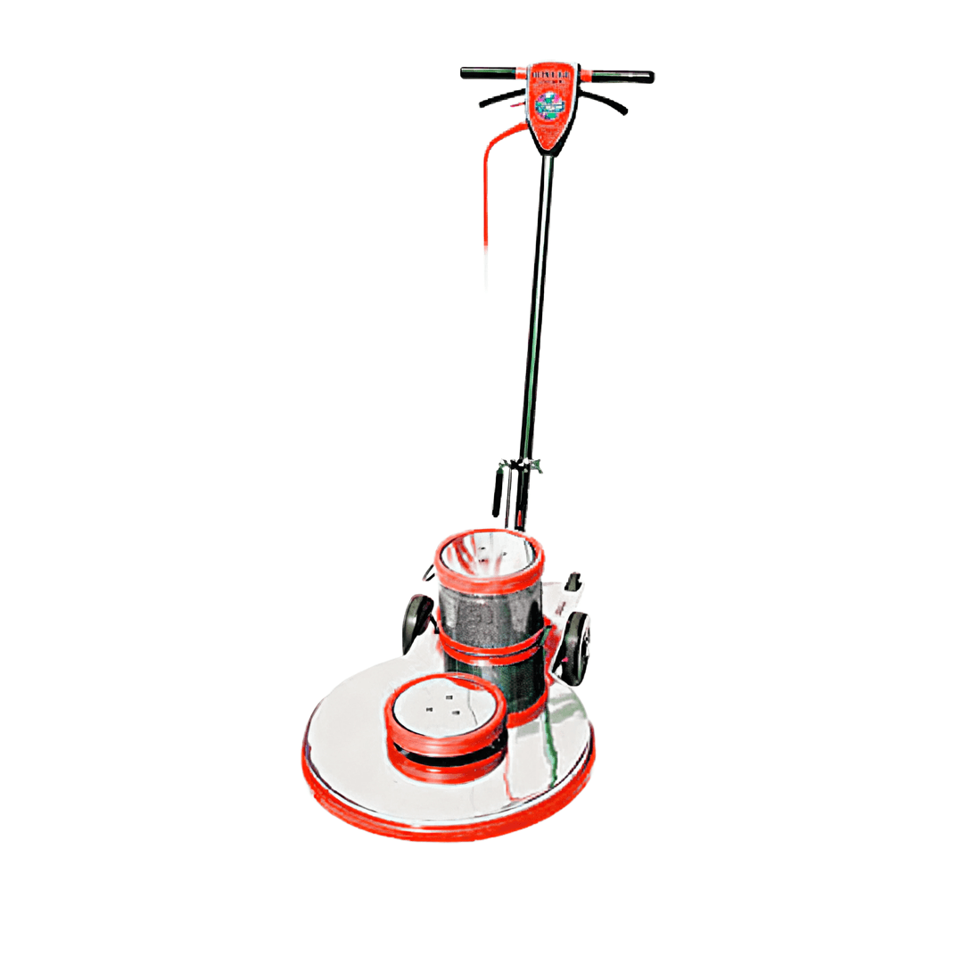Floor Burnisher 20IN Yellow Silver Metal 1.5 HP 15 amp D/C Rectified 1500 RPM Adjustable Handle 1/Each