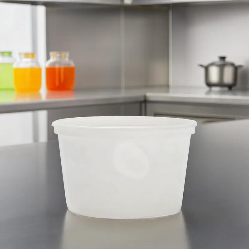 Deli Container Base 16 OZ PP Translucent Round 500/Case