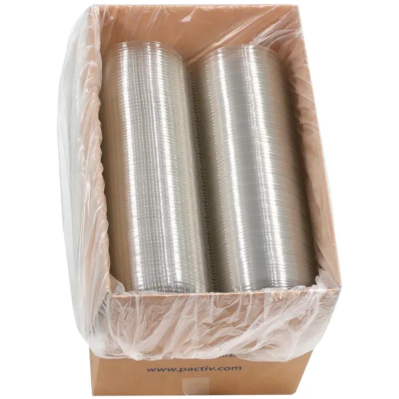 Sho-Bowl Bowl & Lid Combo With Dome Lid 18 OZ PET Clear Round Hinged 150/Case