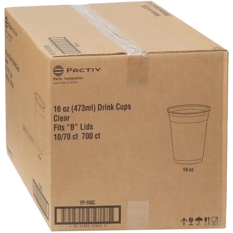 EarthChoice® Cold Cup 16 OZ RPET Clear 700/Case