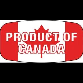 Product of Canada Label 1000/Roll