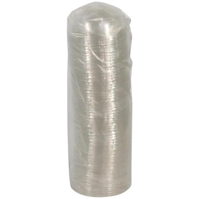 EarthChoice® Lid High Dome 3.9X1.8 IN RPET Clear For 12-24 OZ Cold Cup With Hole 900/Case