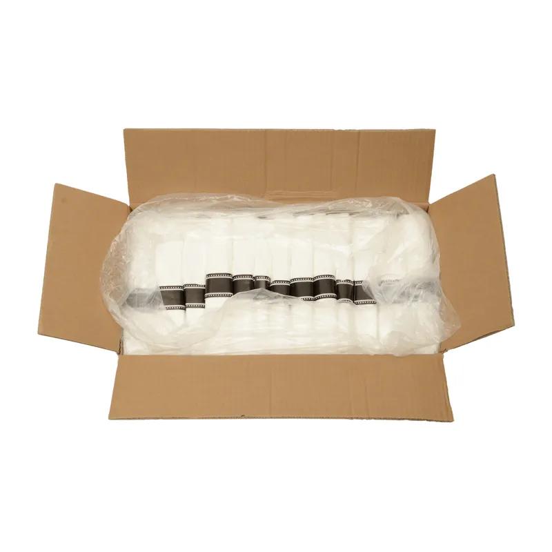 4PC Cutlery Kit Paper Plastic Black Pre-Rolled With Napkin,Fork,Knife,Teaspoon 100/Case