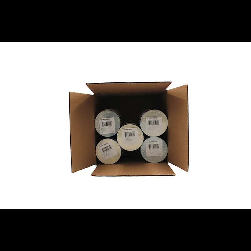 Product of Honduras Origin Label Blue White Short Oval 1000 Count/Roll 60 Rolls/Case 60000 Count/Case