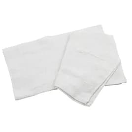 Bar Towel 16X19 IN Cotton Blend (70% Cotton, 30% Polyester) White Rectangle 12/Dozen