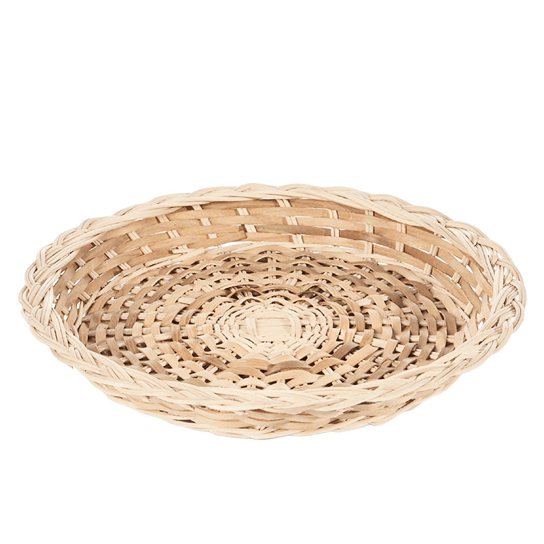 Bakery Tray 10 IN Wicker Round 1/Each