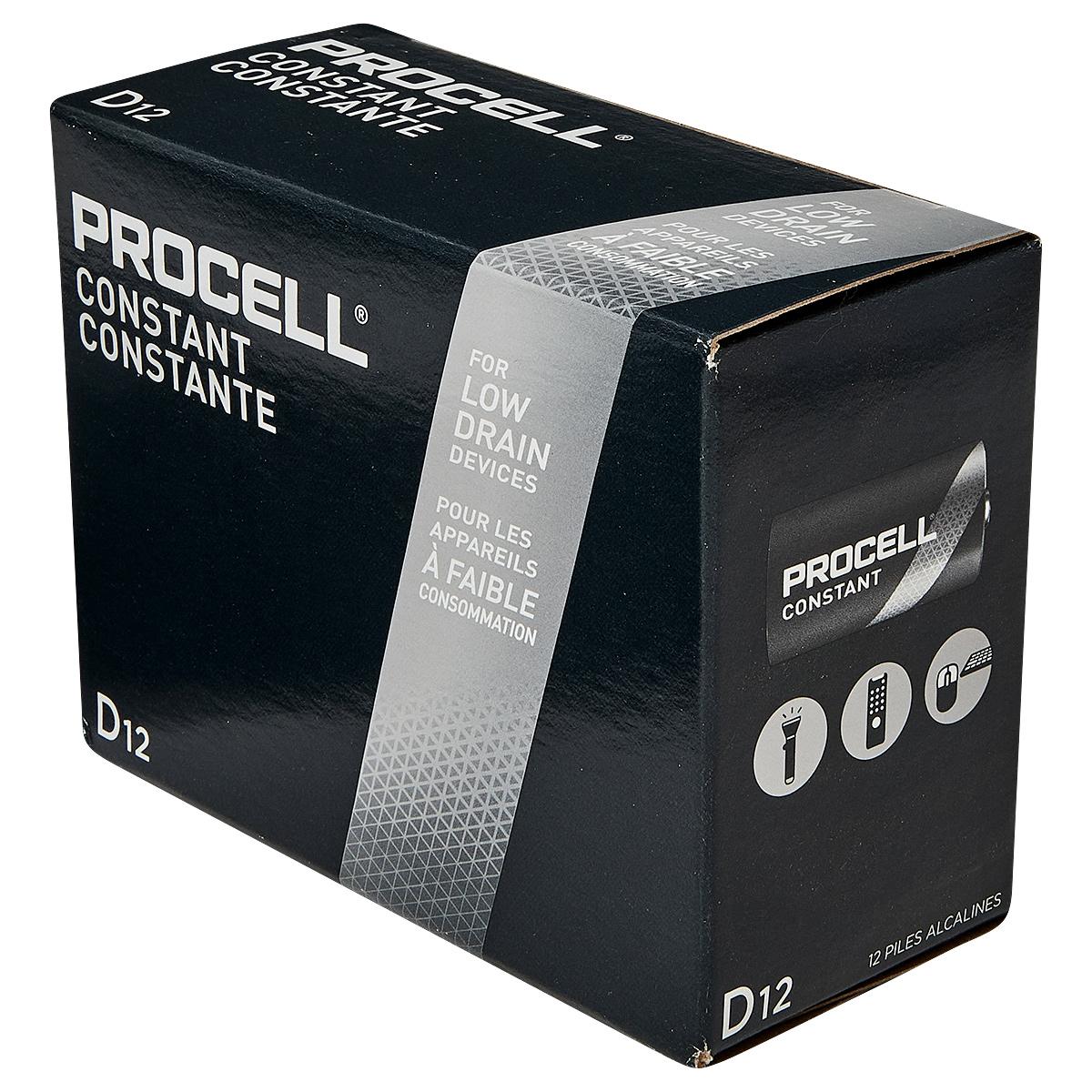 Procell Professional® Constant Battery D Alkaline 12 Count/Pack 1 Packs/Case 12 Count/Case
