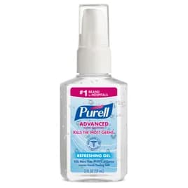 Purell® Hand Sanitizer 2 OZ 1.82X1.03X4.7 IN Clean Scent With Pump Advanced Moisturizers 24/Case