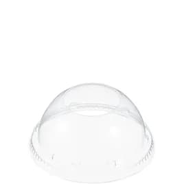 Dart® Lid Dome 4.4X1.88 IN 1 Compartment OPS Clear For 5-32 OZ Cold Container Unhinged 50 Count/Pack 20 Packs/Case
