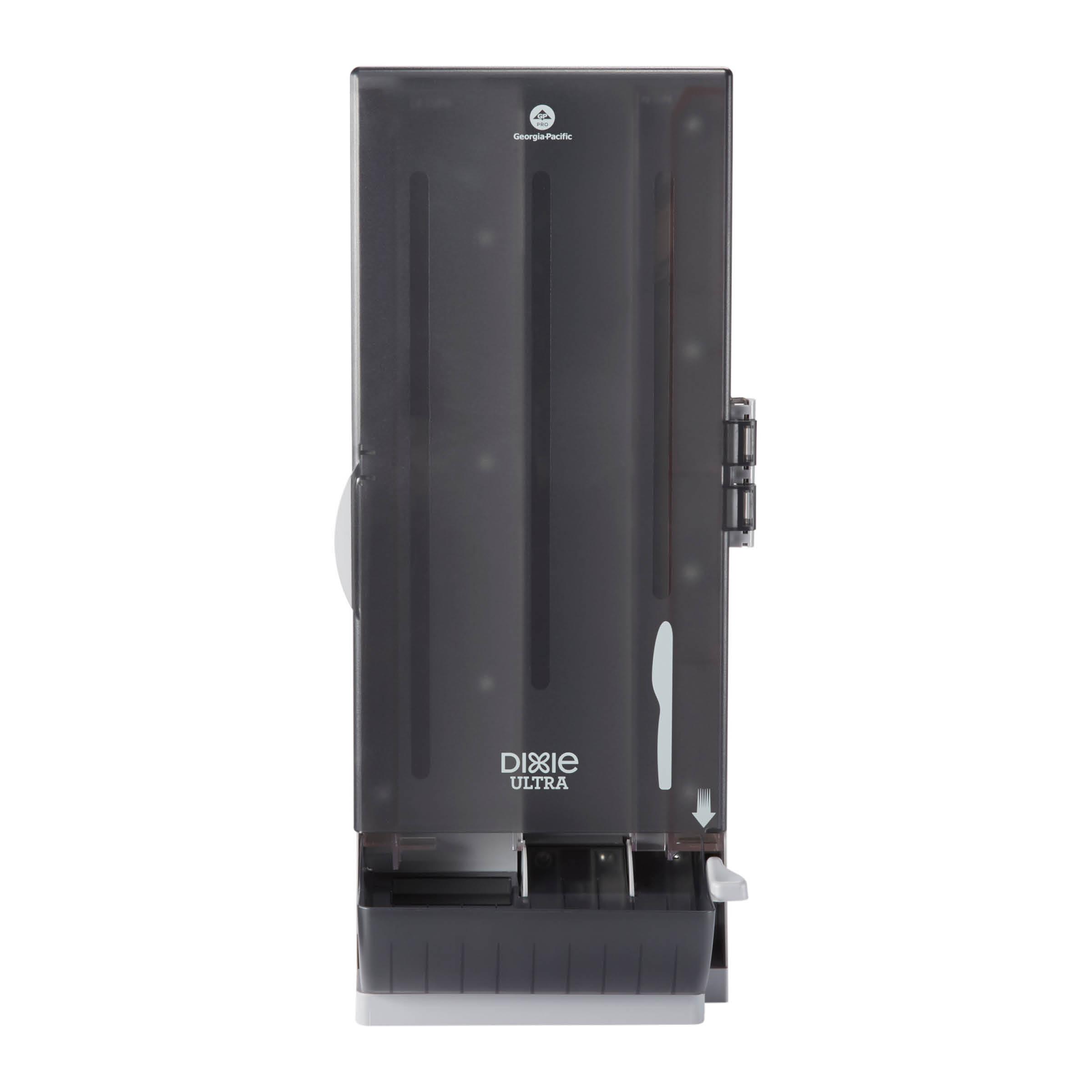 Dixie® Ultra SmartStock® Series-O Classic Knife Dispenser Translucent Black 1/Each