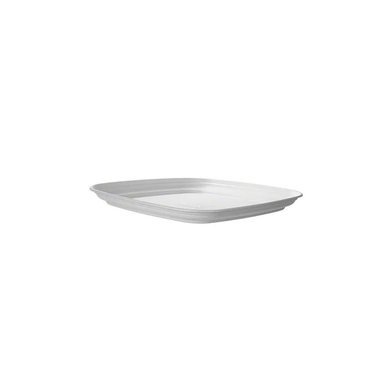 Regalia Serving Tray Base 14X14X1.3 IN Sugarcane White Square 100/Case