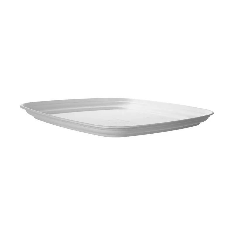 Regalia Serving Tray Base 16X16X1.3 IN Sugarcane White Square 100/Case