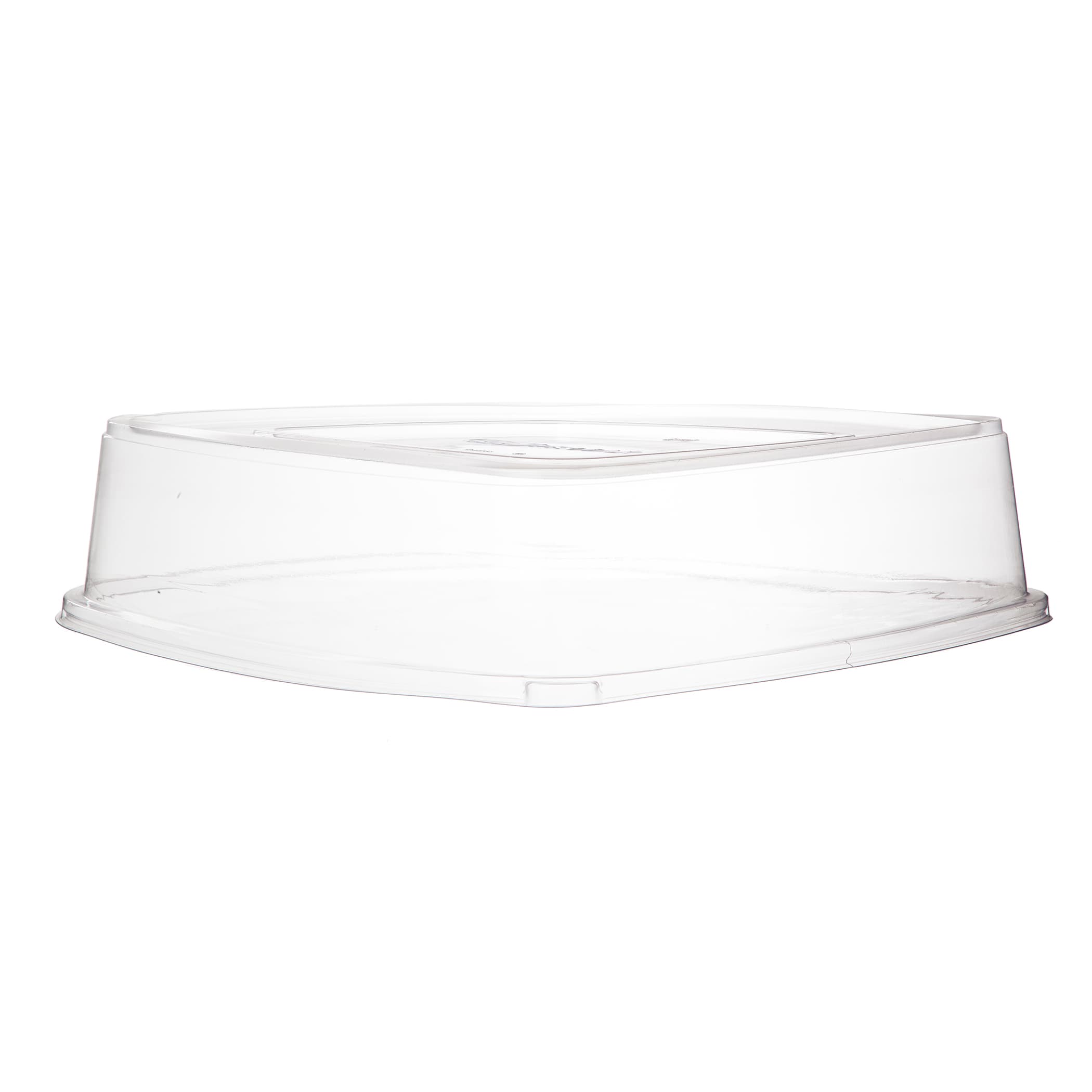 Regalia Lid Dome 16X16X4 IN Sugarcane Clear Square For Container 50/Case