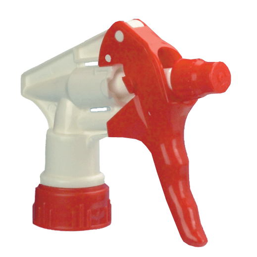 Trigger Sprayer 9 IN Plastic White Red 1/Each