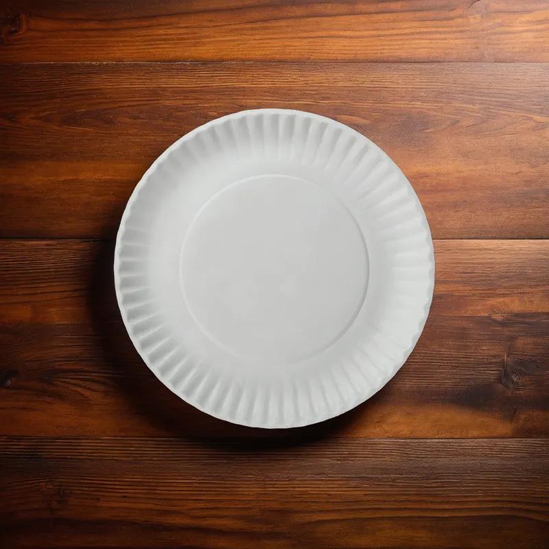 Plate 9 IN Coated Paper White 1000/Case