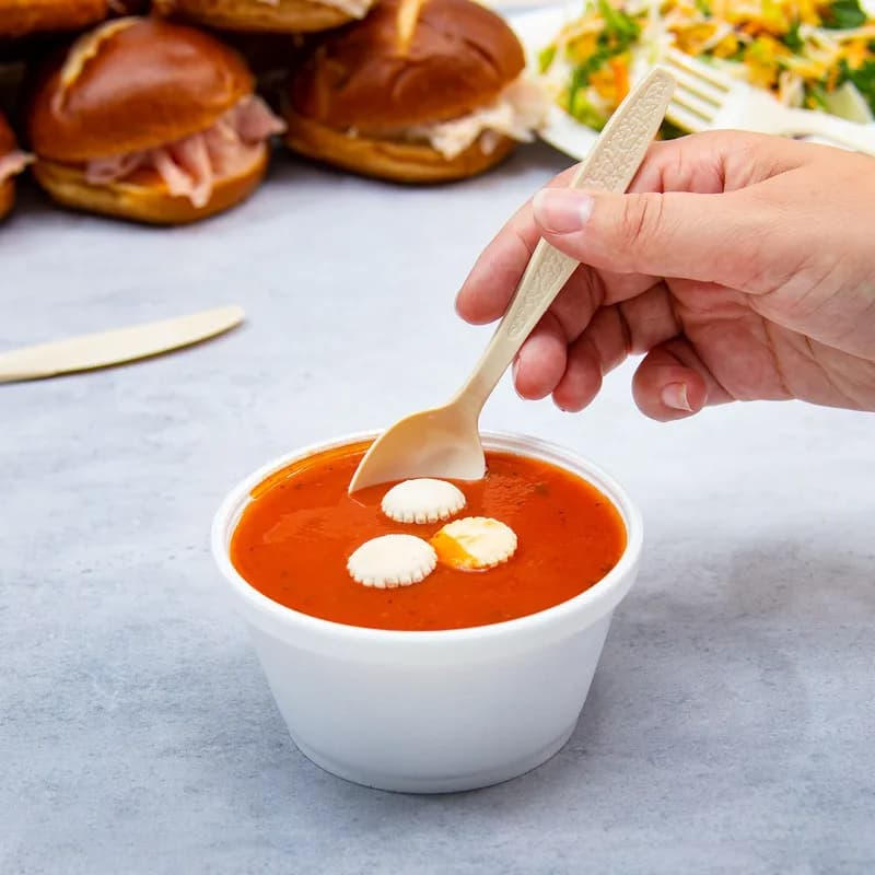 Solo® Guildware® Teaspoon 6.1 IN PS Champagne Extra Heavy Duty 1000/Case