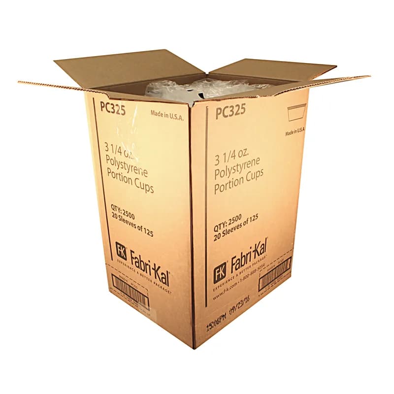 Souffle & Portion Cup 3.3 OZ HIPS Translucent Round 2500/Case