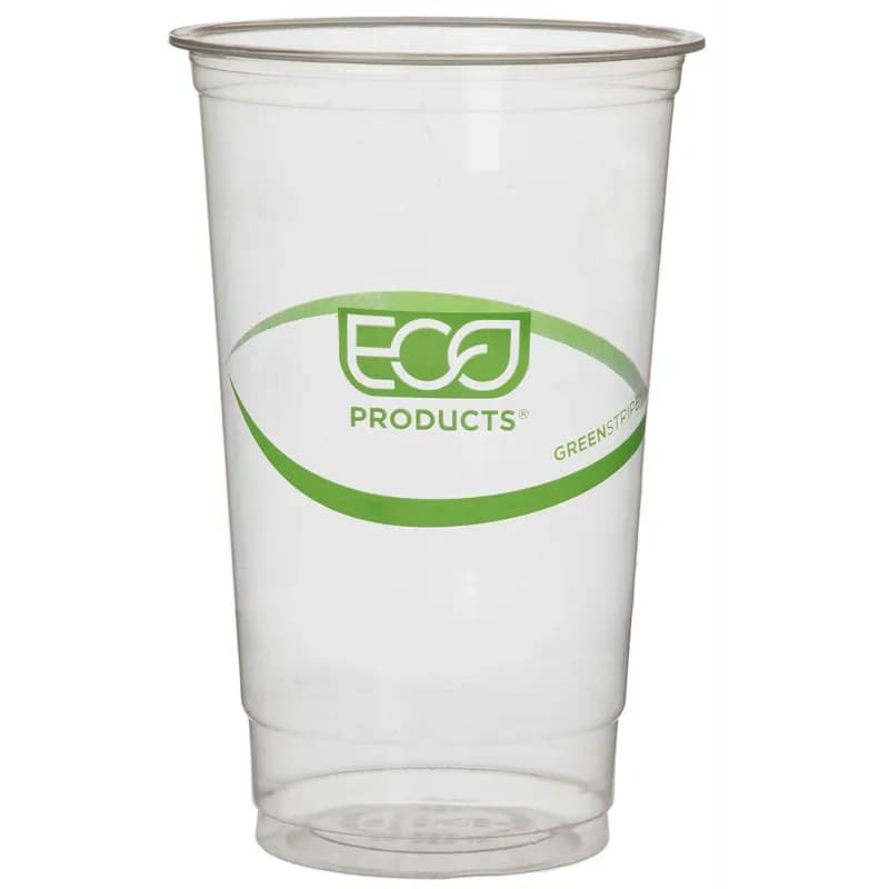 GreenStripe® Cold Cup Stadium 32 OZ PLA Clear 600/Case