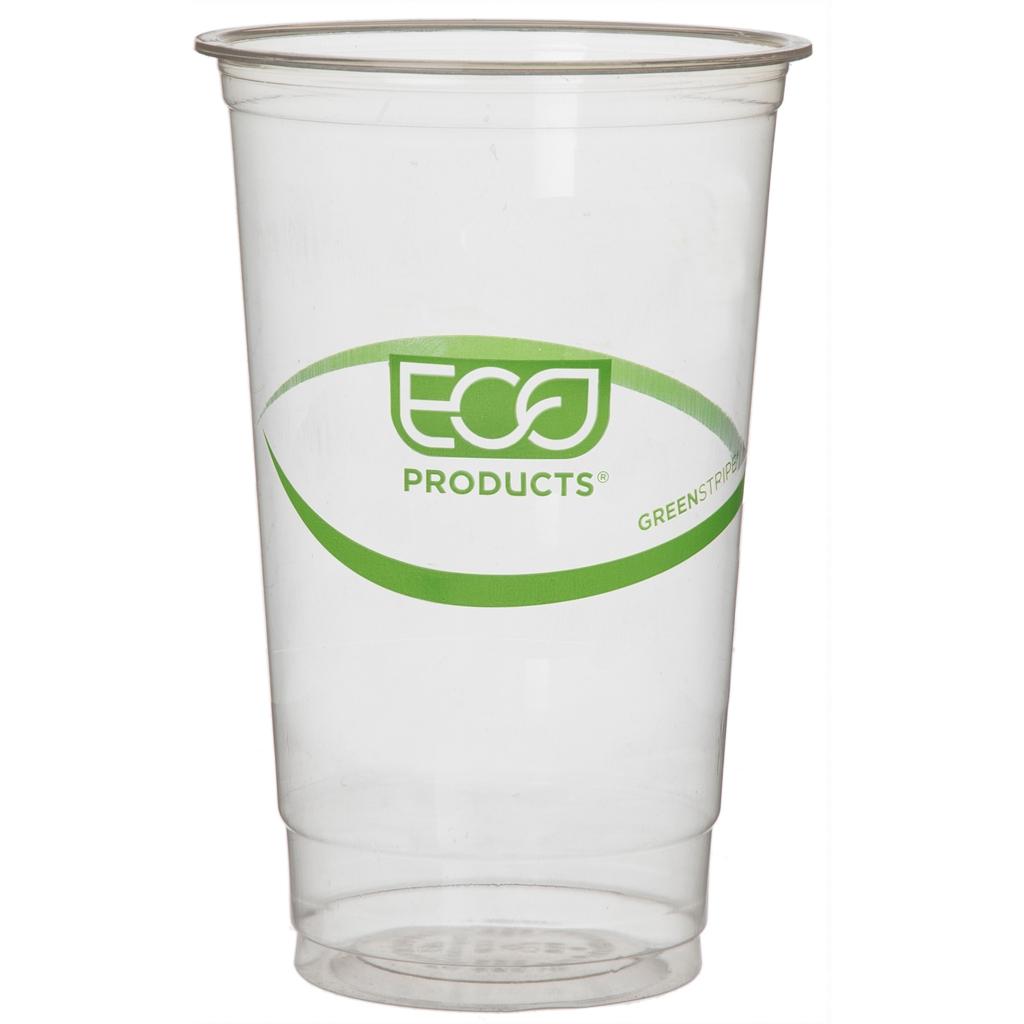 GreenStripe® Cold Cup Stadium 32 OZ PLA Clear 600/Case