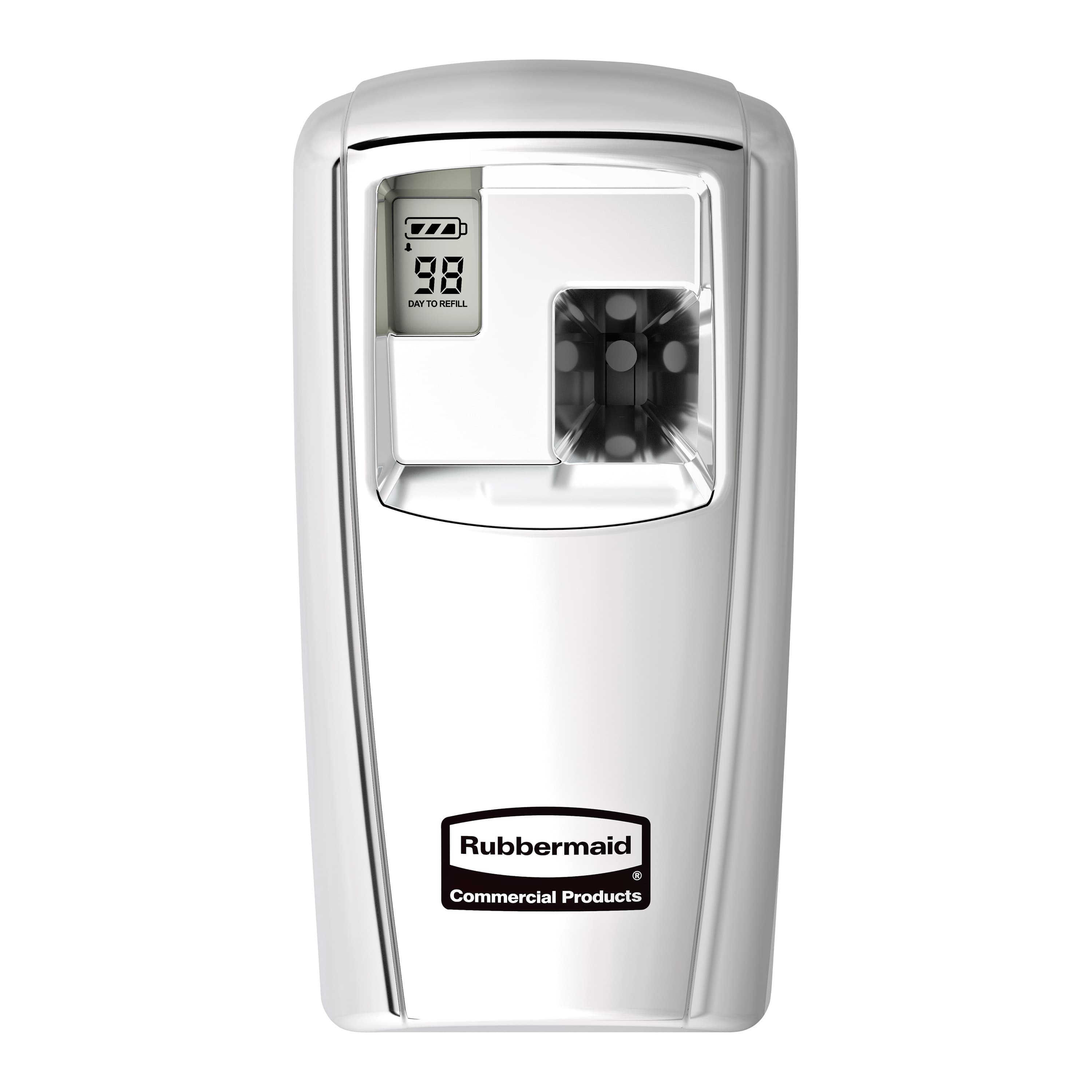 Microburst® 3000 Air Freshener Dispenser Chrome Plastic 4.01X3.25X6.63 IN LCD Display 6/Case