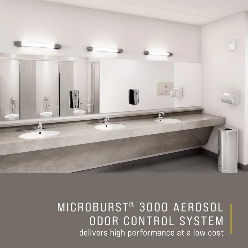 Microburst® 3000 Air Freshener Dispenser Chrome Plastic 4.01X3.25X6.63 IN LCD Display 6/Case