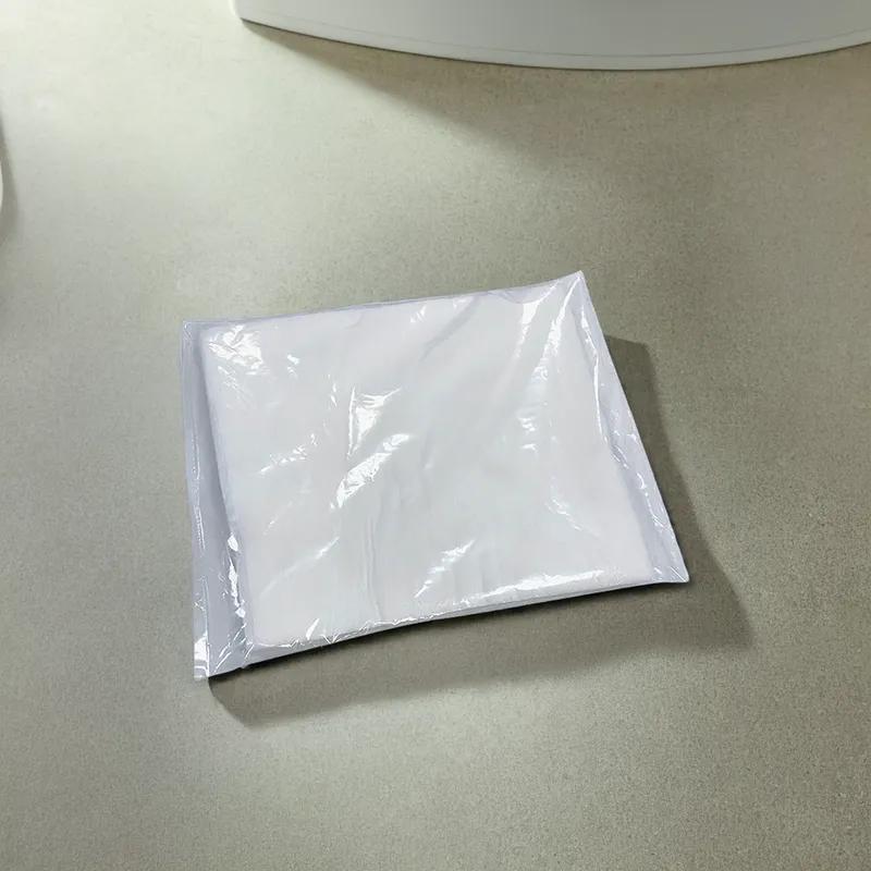 Washcloth 7.5X12.8 IN White 1/2 Fold 1005/Case