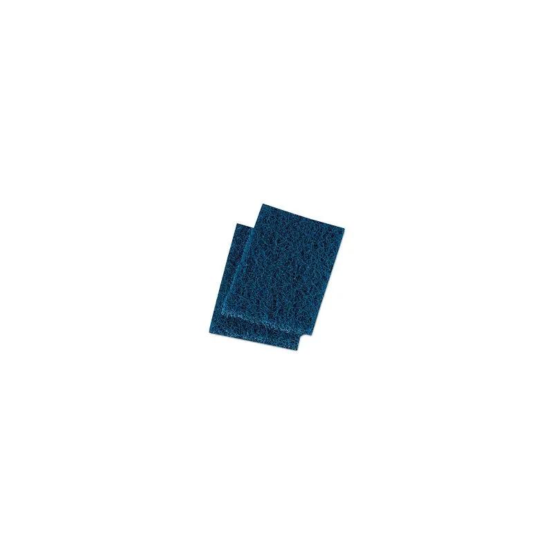 Pot Scrubber 6X3.5X0.875 IN Extra Heavy Duty Synthetic Fiber Blue 20/Case