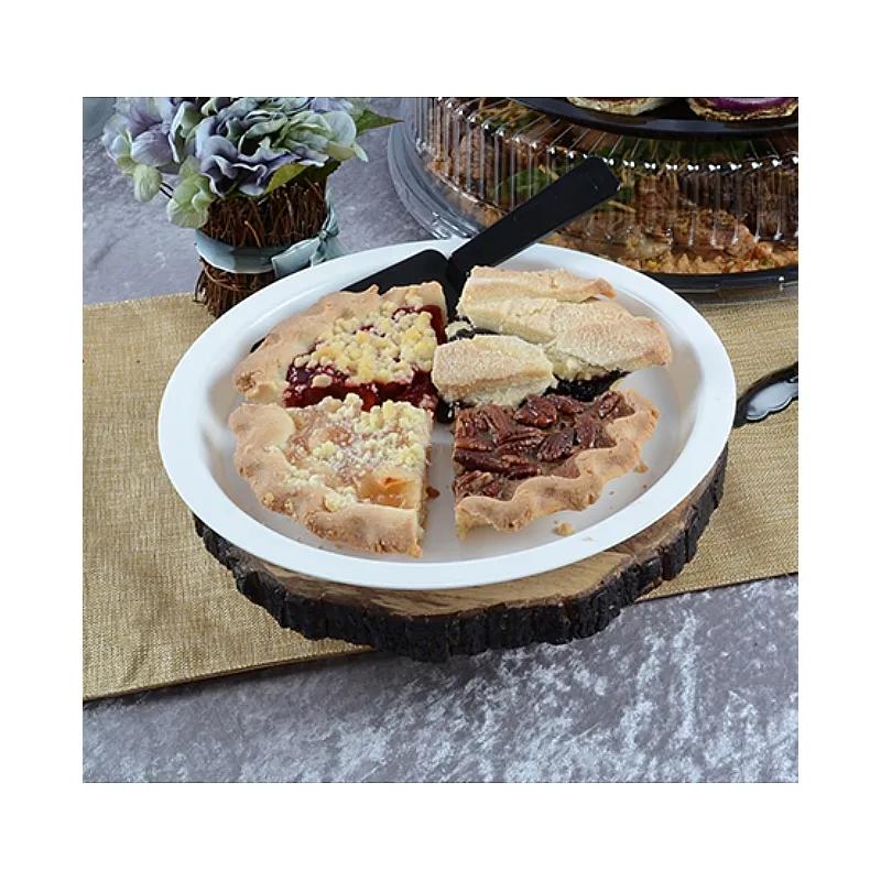 Catering Tray 12 IN PP Black Unbreakable 25/Case